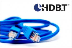 HDBaseT comes with its own logo an alliance of companies pushing the format. It is likely to collide with HDMI 2.0, like Blu-Ray and HDDVD once competed. Consumers will likely decide. 